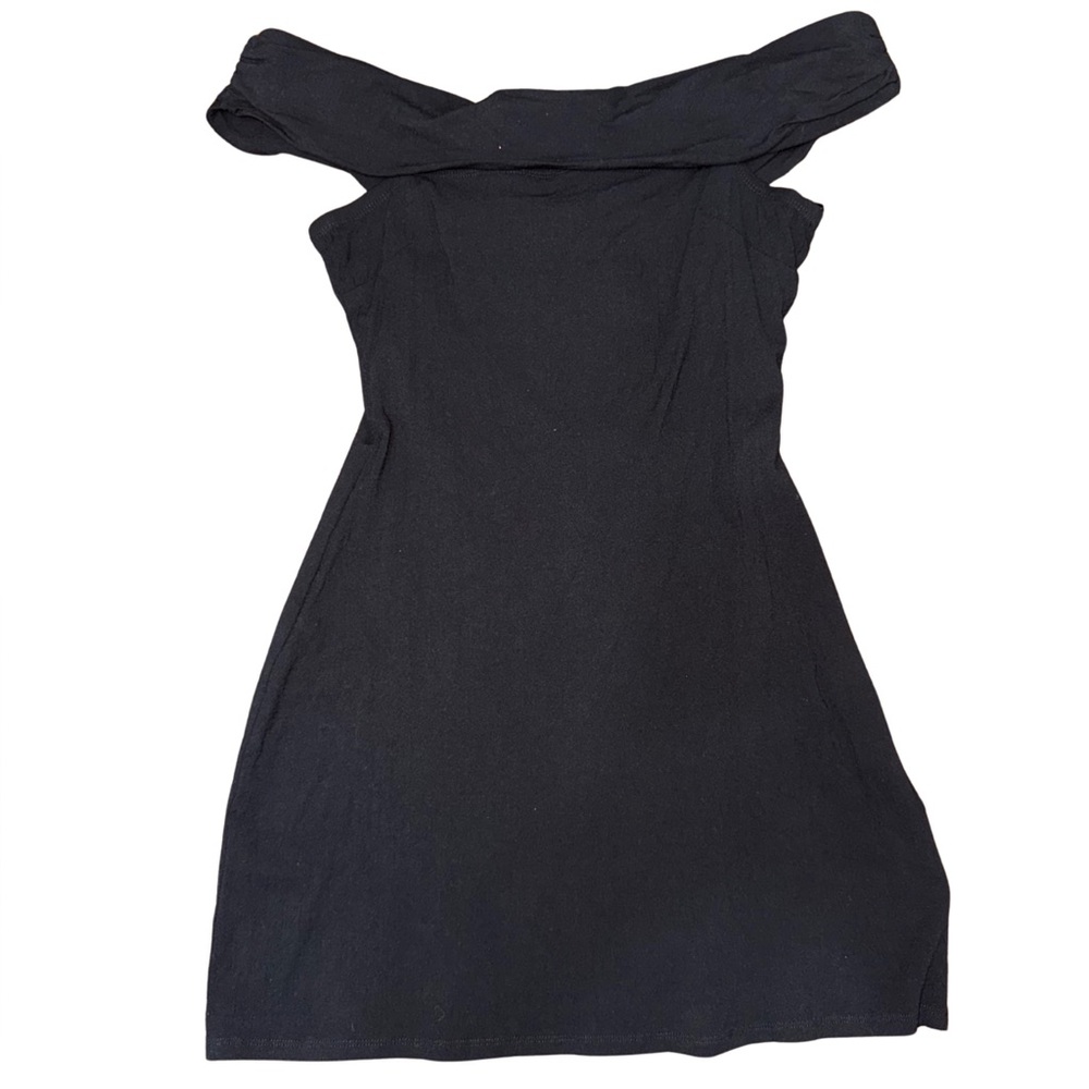 Klesis Off The Shoulder Black Dress L